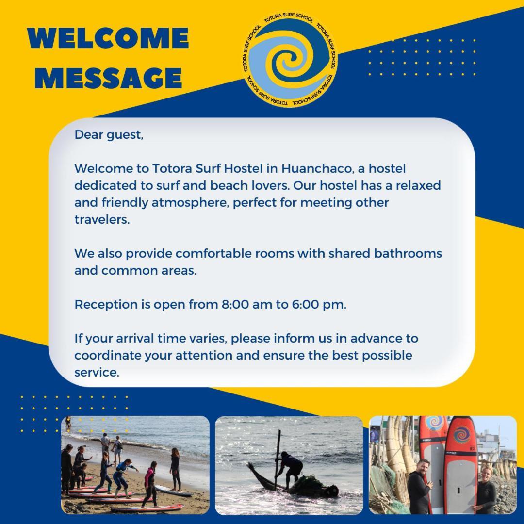 Totora Surf Hostel Huanchaco Εξωτερικό φωτογραφία